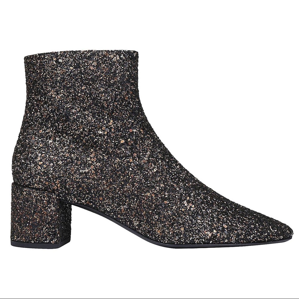 NWT Yves Saint Laurent Loulou Glitter Boots